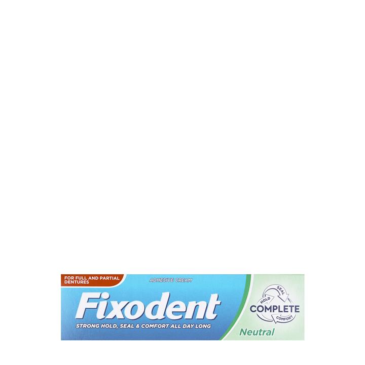 قیمت و خرید چسب دندان مصنوعی فیکسودنت مدل Neutral Taste Fixodent