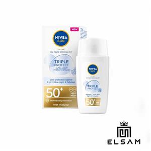 ضد افتاب نیوا Nivea Sun Triple Protection Facial Sun Cream SPF50 