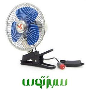 پنکه فندکی تراکتور و ماشین ۸ اینچ ۱۲ ولت