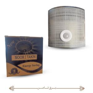 چراغ دیواری سنسوردار شیشه ای