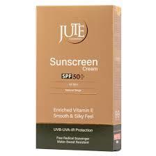 کرم ضدآفتاب SPF50 مناسب انواع پوست بژ روشن ژوت