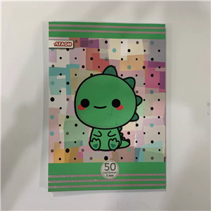 دفتر فانتزی شطرنجی 5 میلی متری 50 برگ آفاق (graph notebook)