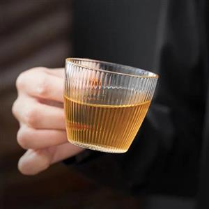 شات پیرکس راه راه دسته عسلى