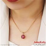 گردنبند ژوپینگ مدل تک نگین قرمز Xuping Necklace Red Gem کد GNB16222W