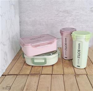 ست لانچ باکس و بطری پلاستیکی چین