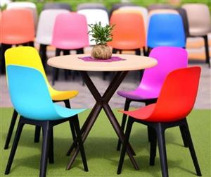 صندلی فایبر پایه پلیمری