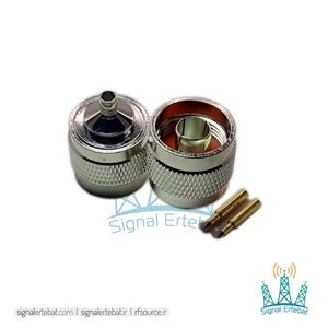 کانکتور N-TYPE نری مستقیم لحیمی مناسب کابل UT086/RG405