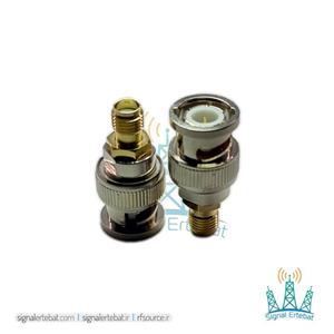 مبدل BNC نری به SMA مادگی مستقیم