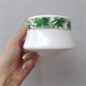 فنجان قهوه خوری سرامیکی طرح برگ