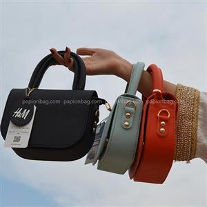 کیف فانتزی دخترانه کوچک کد209 ( مشکی- نارنجی- آبی)