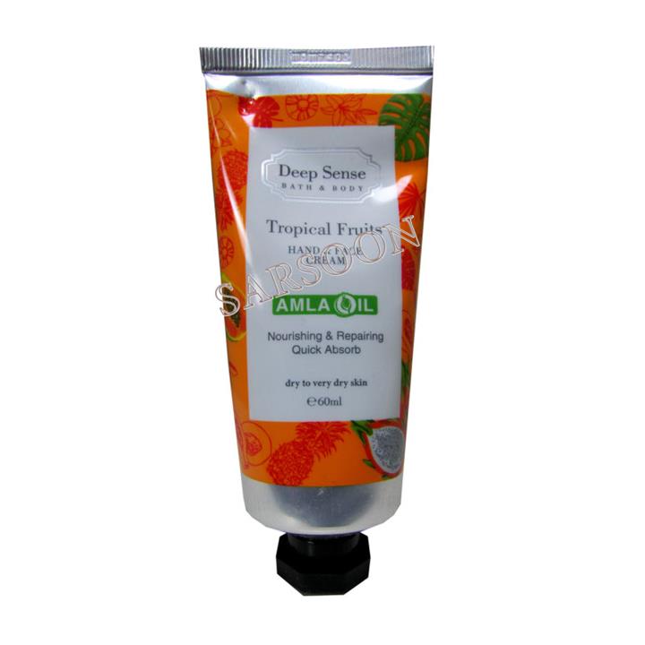 کرم مرطوب کننده دیپ سنس مناسب پوست های خشک و معمولی نرم کننده و ترمیم کننده پوست مغذی و آبرسان پوست حجم 60 میلی لیتر