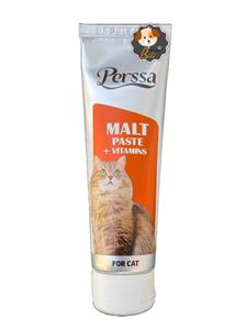 خمیر مالت گربه پرسا ۱۰۰ گرمی ـ PERSSA MALT PASTEVITAMINS FOR CAT 100 GR