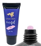 پلی ژل 60 میل صورتی یونیکورن UNICORN LIGHT PINK - 03