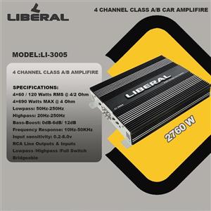 امپلی فایر چهار کانال 2760 وات لیبرال مدل LI 3005 