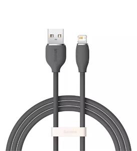 کابل 2 متری شارژ USB به Lightning باسئوس مدل Crystal Shine Series CAJY0001