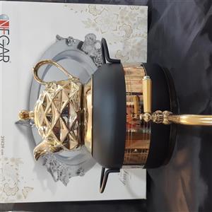 کتری 6 لیتر مشکی طلایی