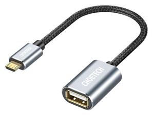 کابل تبدیل او‌تی‌جی میکرو یو‌اس‌بی به یو‌اس‌بی چویتک CHOETECH OTG Micro USB To USB 2.0 Cable AB0013