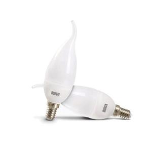 لامپ شمعی و اشکی بروکس LED- 6w 