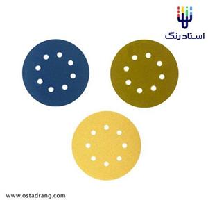 سنباده دیسکی پشت کرکی کره ای دیرفوس (DEERFOS) سایز 125 میلیمتر (سوراخ دار) کد CA331