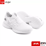 40490  کفش ورزشی Adidas مردانه سفید پیاده روی بندی