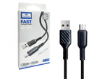 کابل شارژ یو اس بی به میکرو یو اس بی 2.4 آمپر یک متری ارلدام EARLDOM EC-171M MICRO USB CABLE