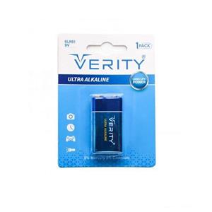 باتری کتابی وریتی آلکالاین مدل Verity 9V