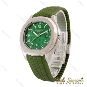 ساعت پتک فیلیپ آکوانا مردانه سیلور سبز Patek-5326-G