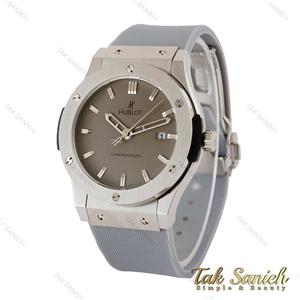 ساعت هابلوت مردانه سیلور طوسی Hublot-5345-G