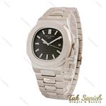 ساعت پتک فیلیپ ناتیلوس مردانه استیل صفحه مشکی Patek-5396-G