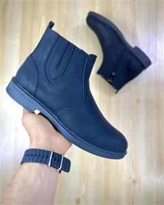 بوت مردانه مدل چلسی هورس بغل زیپ طرح یزدی -کد 1247