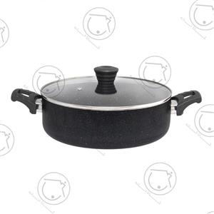 تابه سی اند اس مدل وارن دو دسته سایز 28 با درب شیشه ای کد 6301049