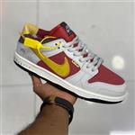 کفش اسپرت نایک اس بی پرو طوسی قرمز NIKE SB DUNK PRO BQ6818-005