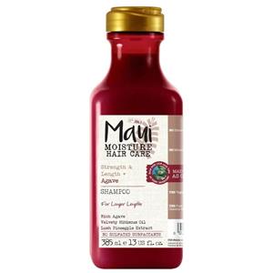 شامپو تقویت کننده موهای شکننده آگاو مائویی MAUI Moisture Strength Length Agave For Longer Lengths 385ml 