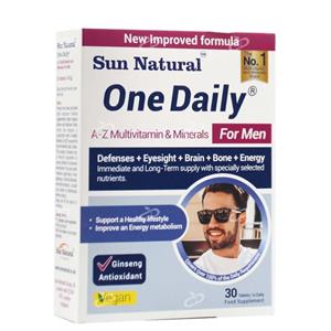 وان دیلی مولتی ویتامین و مینرال مخصوص آقایان سان نچرال 30 عدد