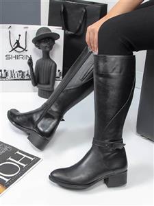 چکمه زنانه چرم ماد مدل فرانسیس Fransis MAD Leather