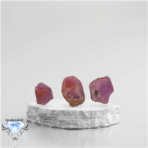 3عدد راف یاقوت سرخ آفریقا 20قیراط