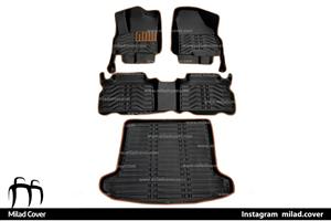 کف پوش ۵ بعدی و کف صندوق فونیکس تیگو ۸ پرو - tigo 8 pro مشکی و مارون