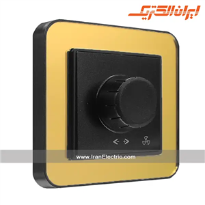 کلید دیمر ارس مشکی زه طرح متال