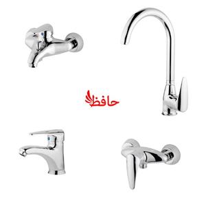 ست شیرآلات سمپو مدل سارا کروم