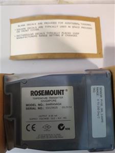 ترانسمیتر تابلویی دما رزمونت