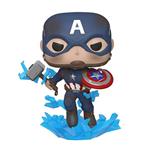 اکشن فیگور فانکو پاپ مدل کاپیتان آمریکا با سپر و چکش کد ۵۷۳ Captain America Funko Pop