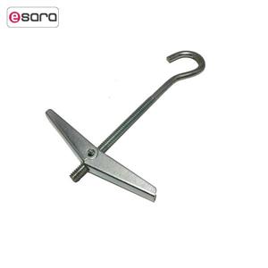 پیچ و قلاب پروانه مدل Spring بسته 25 عددی