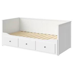 تختخواب یکنفره ایکیا با 3 کشو مدل HEMNES