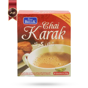 چای کرک تی بریک tea break پک 8 ساشه ای