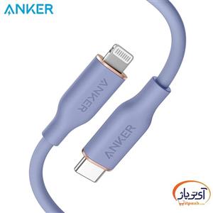 کابل تبدیل تایپ سی به لایتنینگ انکر A8663 PowerLine III Flow 180cm