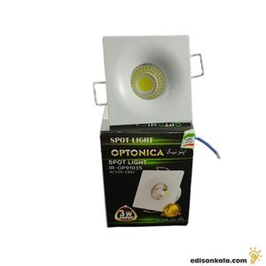 چراغ چشمی COB اپتونیکا 3 وات با ضمانت