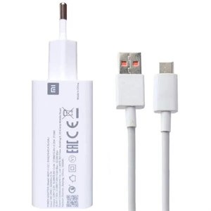 شارژر دیواری 33 وات توربو مدل NOTE 10 pro به همراه کابل تبدیل USB-C