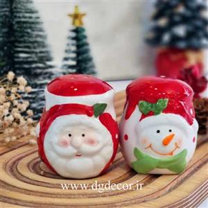 نمکدان جفتی کریسمسی