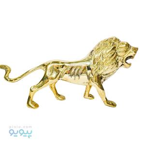 تندیس شیر بزرگ برنجی عمده و کارتنی