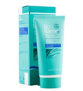 فلوئید رطوبت رسان و مات کننده پوست های چرب و جوش دار 50میل بایو مارین